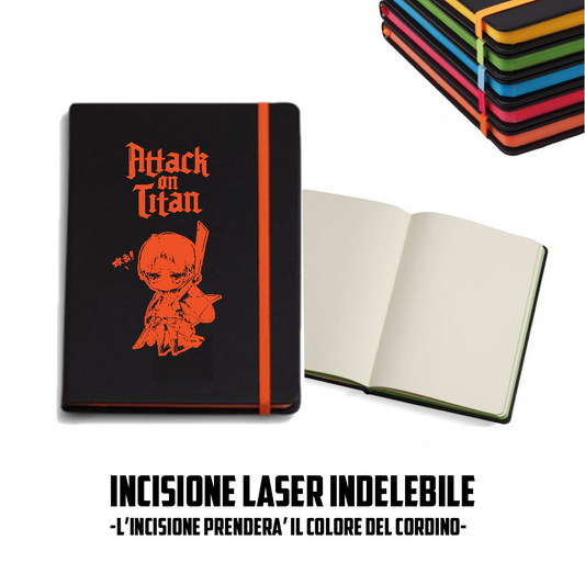 AoT Capitano Levi Block Notes