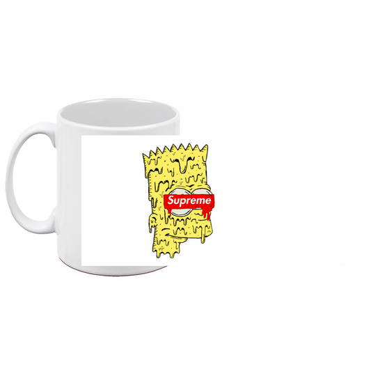 Tazza In Ceramica Bart volto artstreet