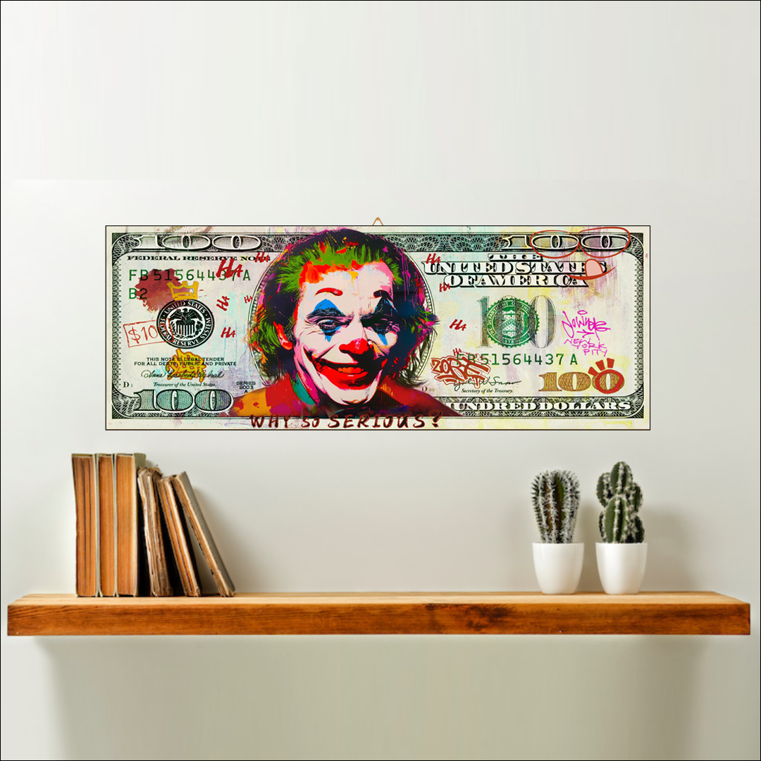 Quadro Panorama Dollaro Joker