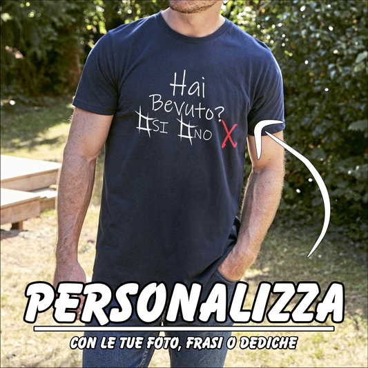 T-Shirt PERSONALIZZABILE