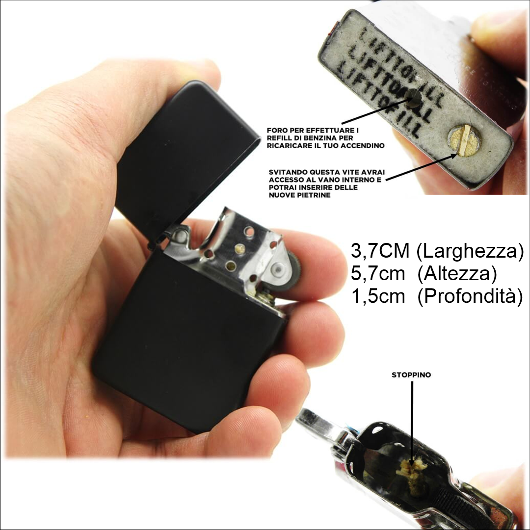 Accendino PERSONALIZZATO ZIPPO