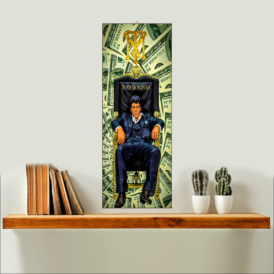 Quadro Panorama Trono Scarface