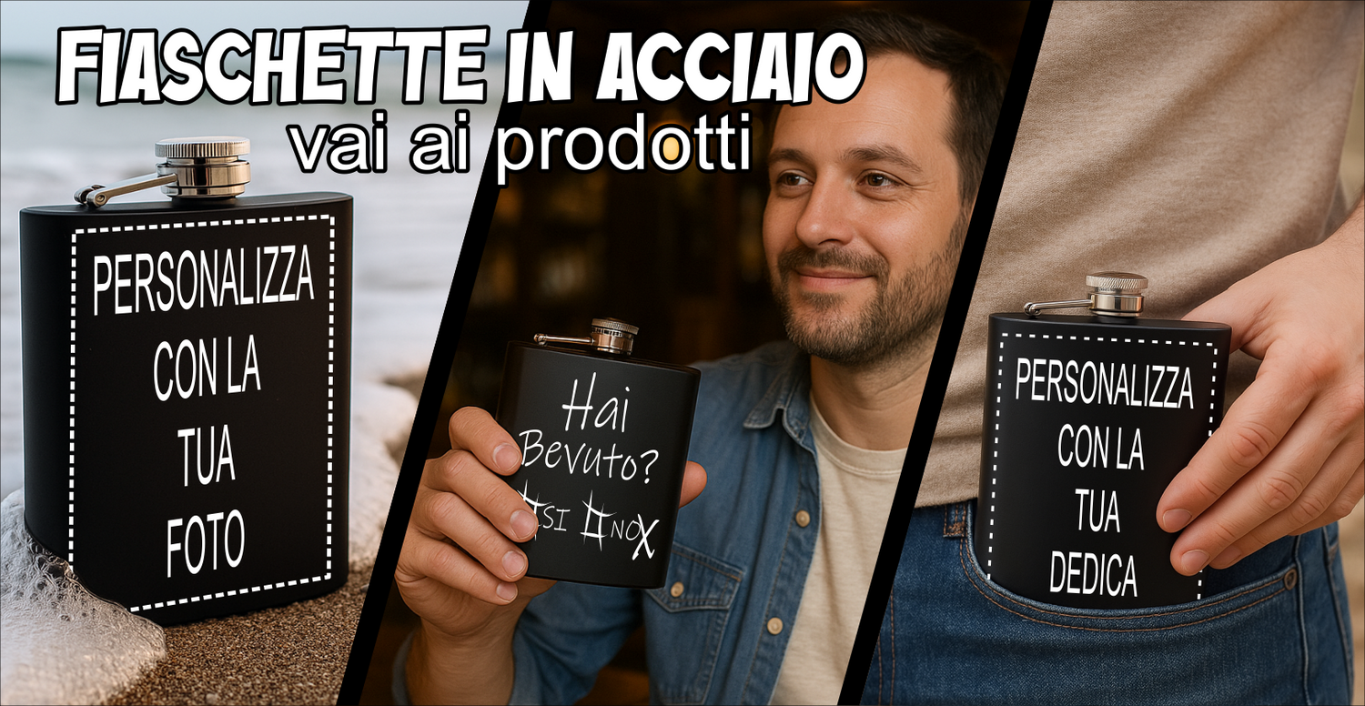 Fiaschetta in acciaio