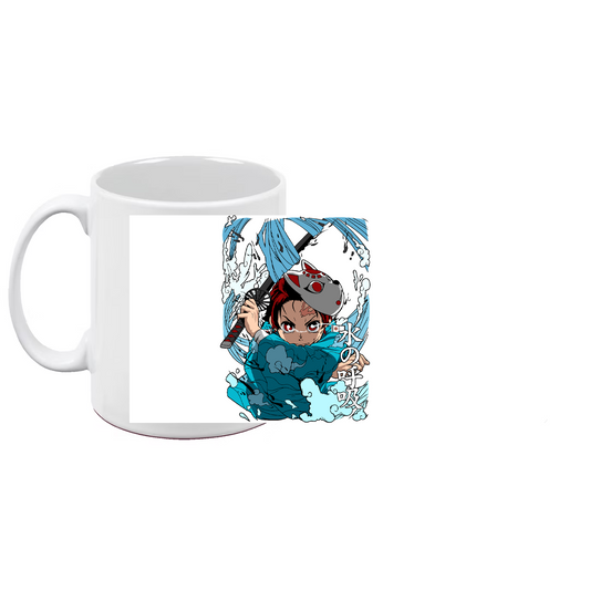 Tazza In Ceramica Tanjiro Respirazione dell'Acqua