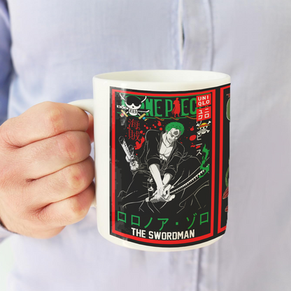 Tazza In Ceramica Zoro Sword