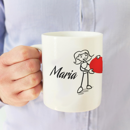 Tazza In Ceramica Amore