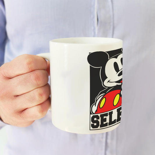 Tazza In Ceramica Topo Selfie