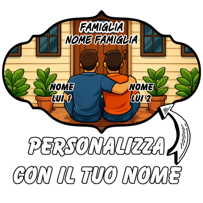 Fuoriporta Famiglia Sagoma1