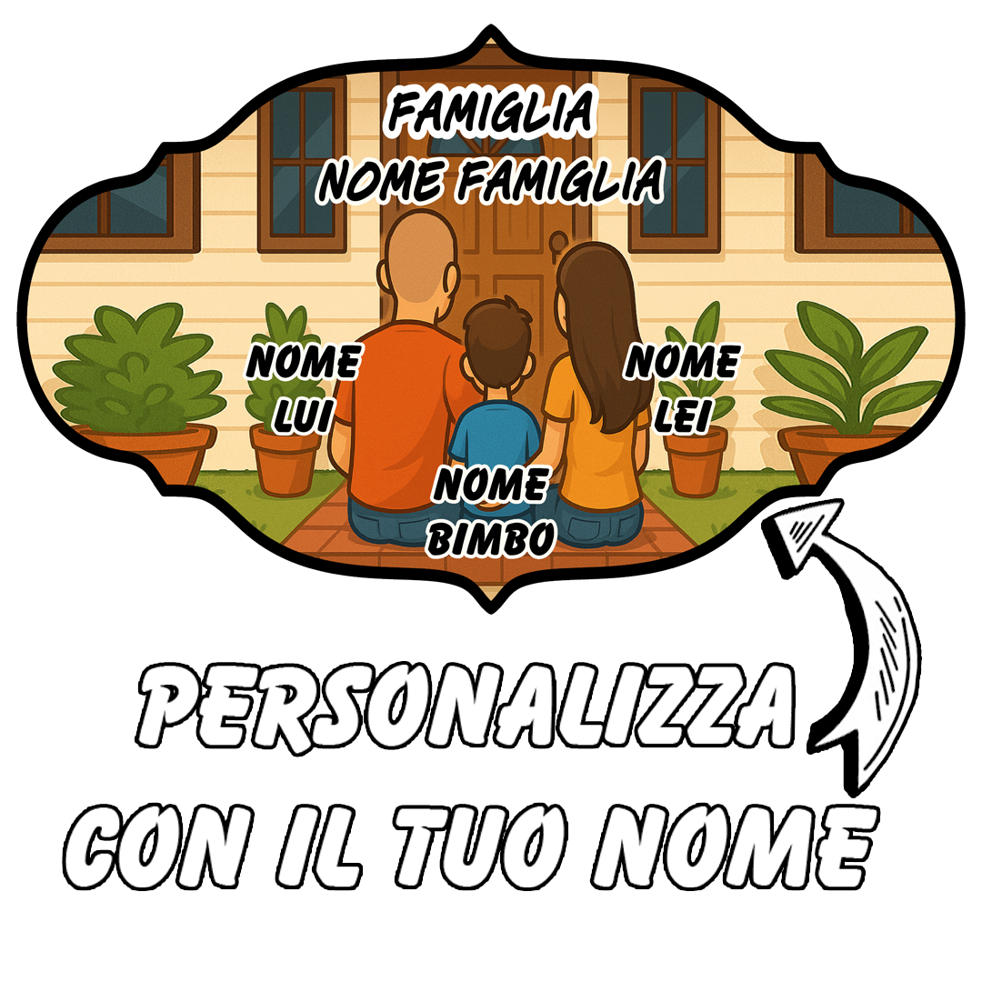 Fuoriporta Famiglia Sagoma1