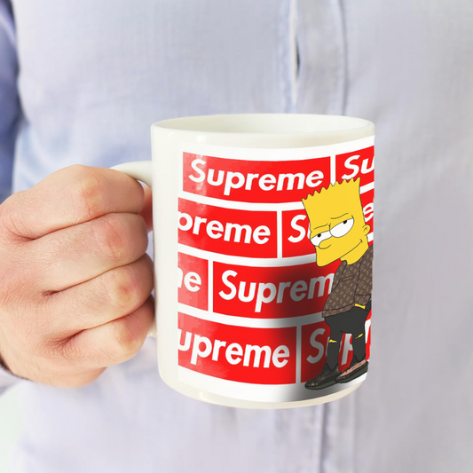 Tazza In Ceramica Bart style