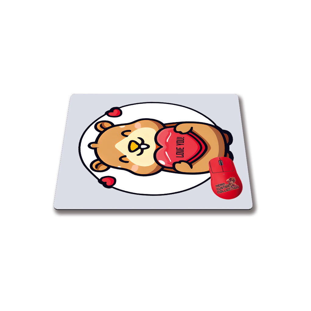 MousePad Tappetino Mouse Capibara Love