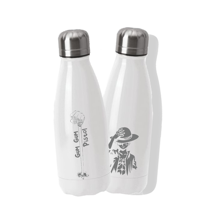 Borraccia In Acciaio Inox 500ml-GumGum Pistol Luffy