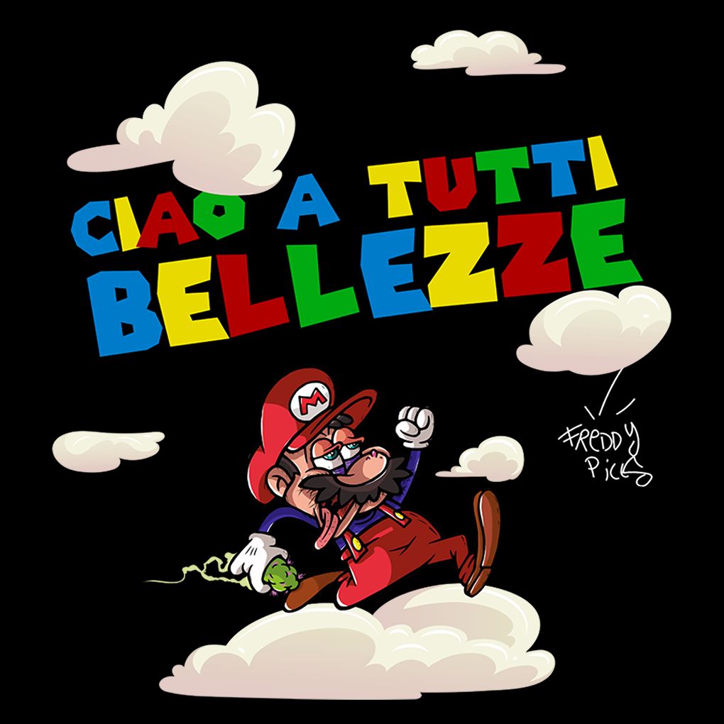 Cappello Ciao a tutti bellezze -MARIO