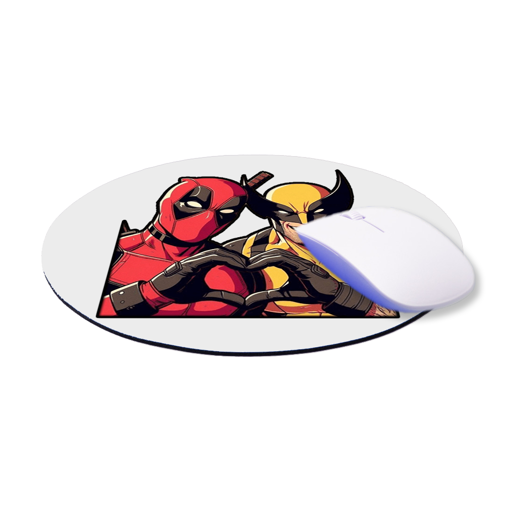 MousePad Tappetino Mouse Deadpool&WolverineLove