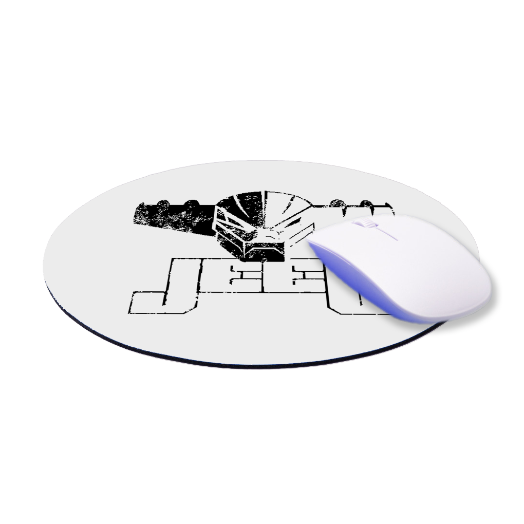 MousePad Tappetino Mouse Jeeg silhouette