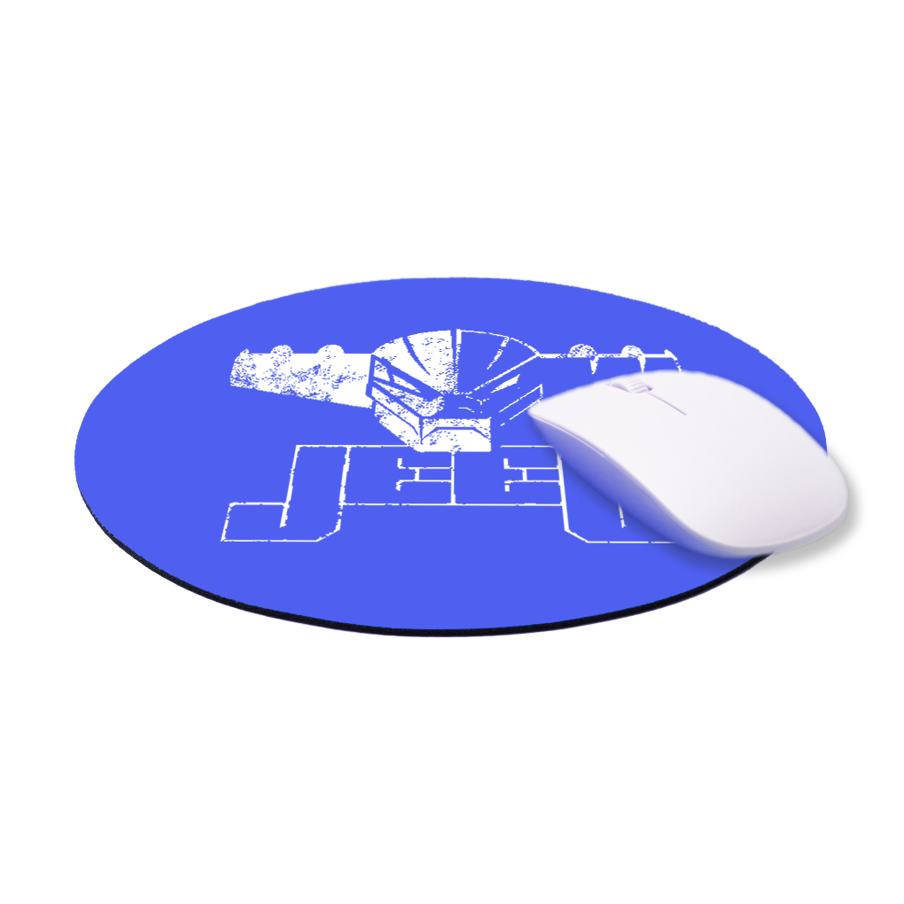 MousePad Tappetino Mouse Jeeg silhouette