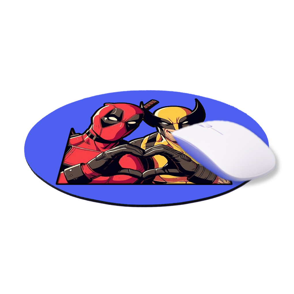 MousePad Tappetino Mouse Deadpool&WolverineLove