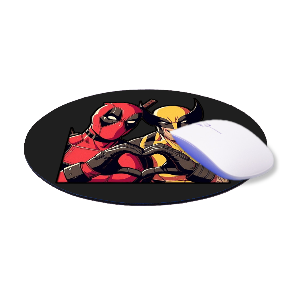 MousePad Tappetino Mouse Deadpool&WolverineLove