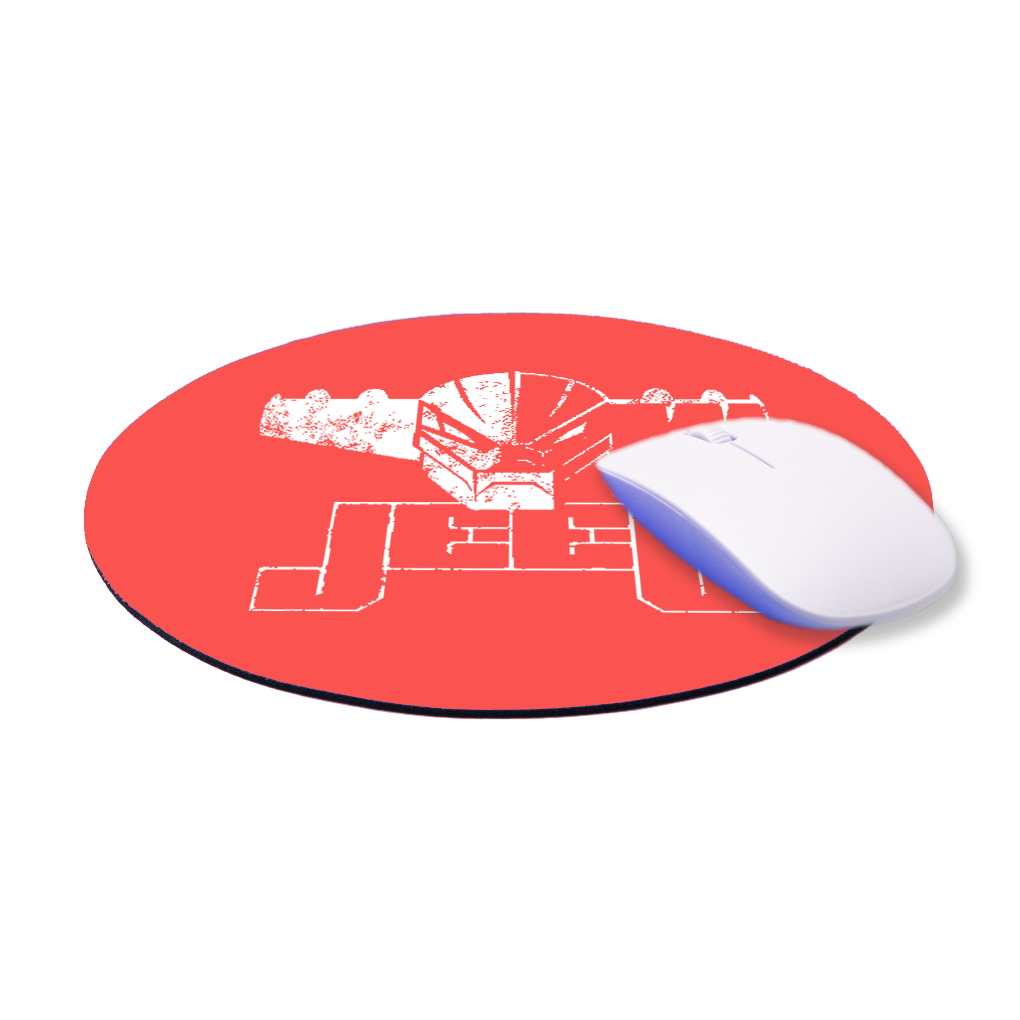 MousePad Tappetino Mouse Jeeg silhouette