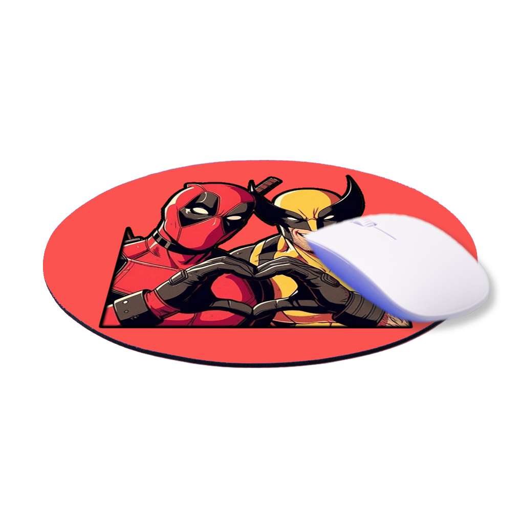 MousePad Tappetino Mouse Deadpool&WolverineLove