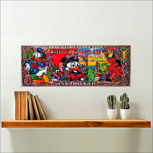 Quadro Panorama Dollaro AmericaStyle
