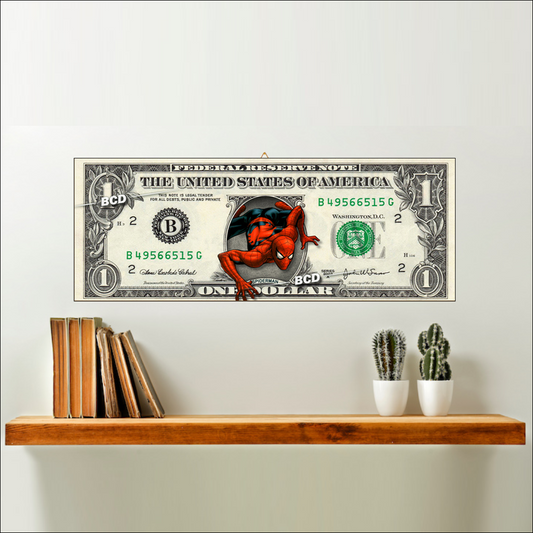 Quadro Panorama Dollaro Uomoragno