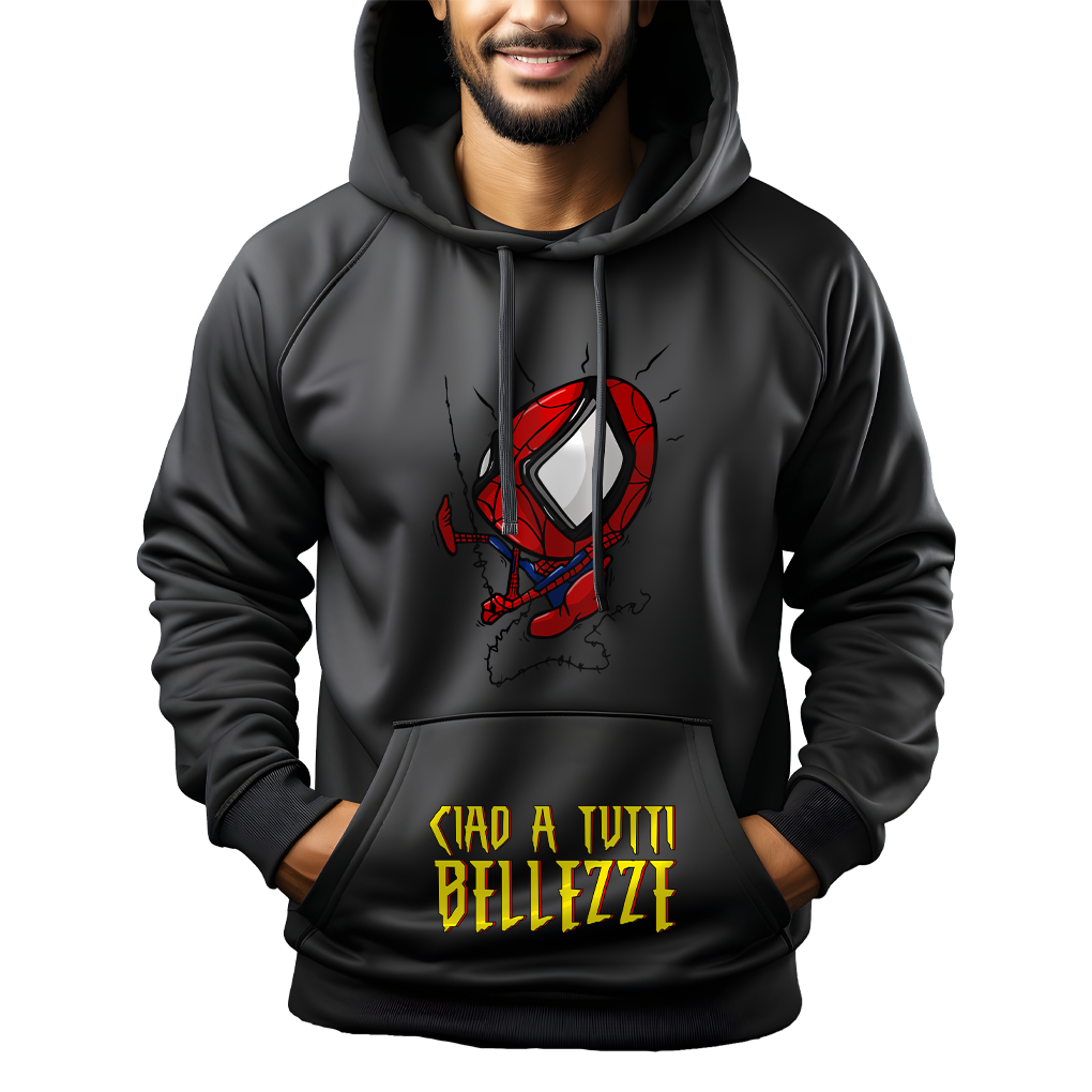 T-SHIRT/FELPA Ciao a Tutti Bellezze - Spiderman