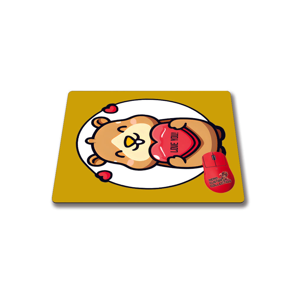 MousePad Tappetino Mouse Capibara Love