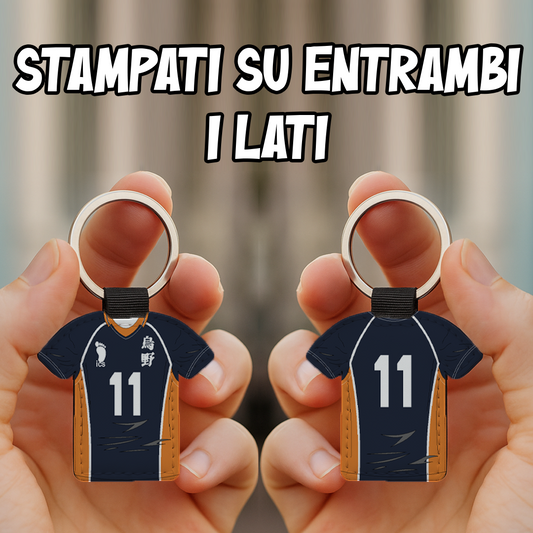 Portachiavi T-shirt Haikyuu 11