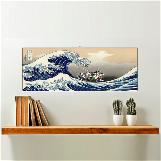 Quadro Panorama kanagawa Going Merry