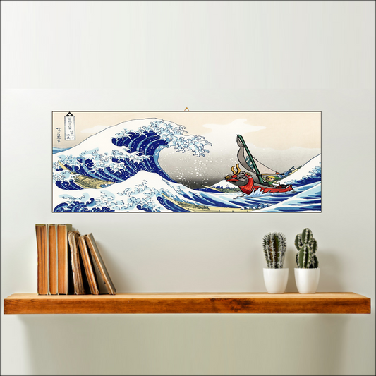 Quadro Panorama kanagawa The Wind Waker Zelda