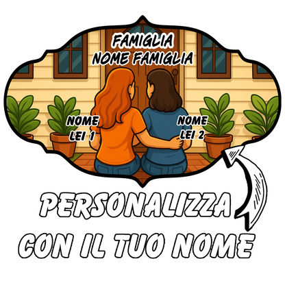 Fuoriporta Famiglia Sagoma1