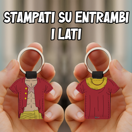 Portachiavi T-shirt Luffy