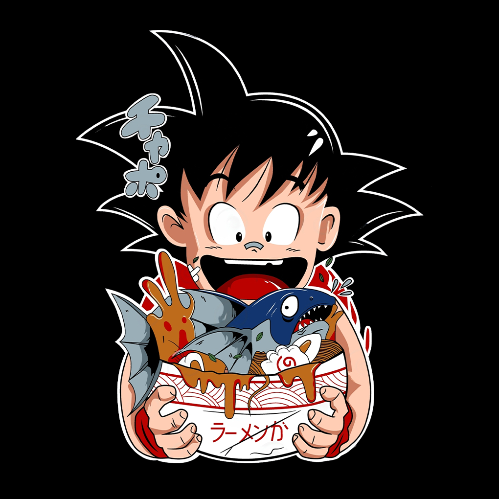 Kid Goku Food