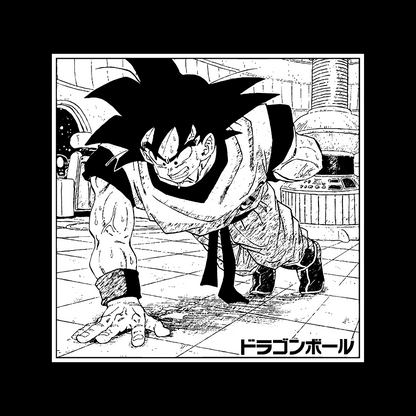 Goku Training Manga