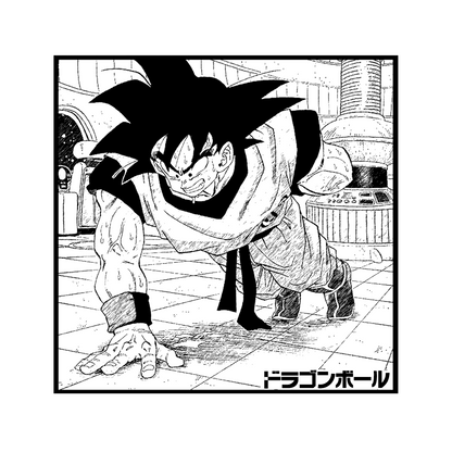 Goku Training Manga