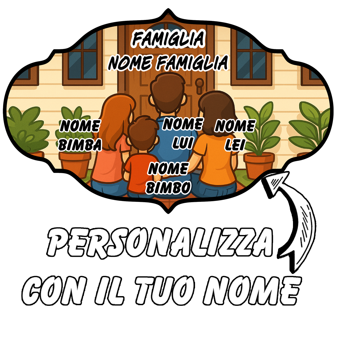 Fuoriporta Famiglia Sagoma1
