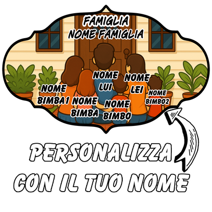 Fuoriporta Famiglia Sagoma1