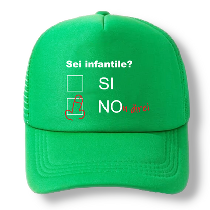 Sei infantile ?