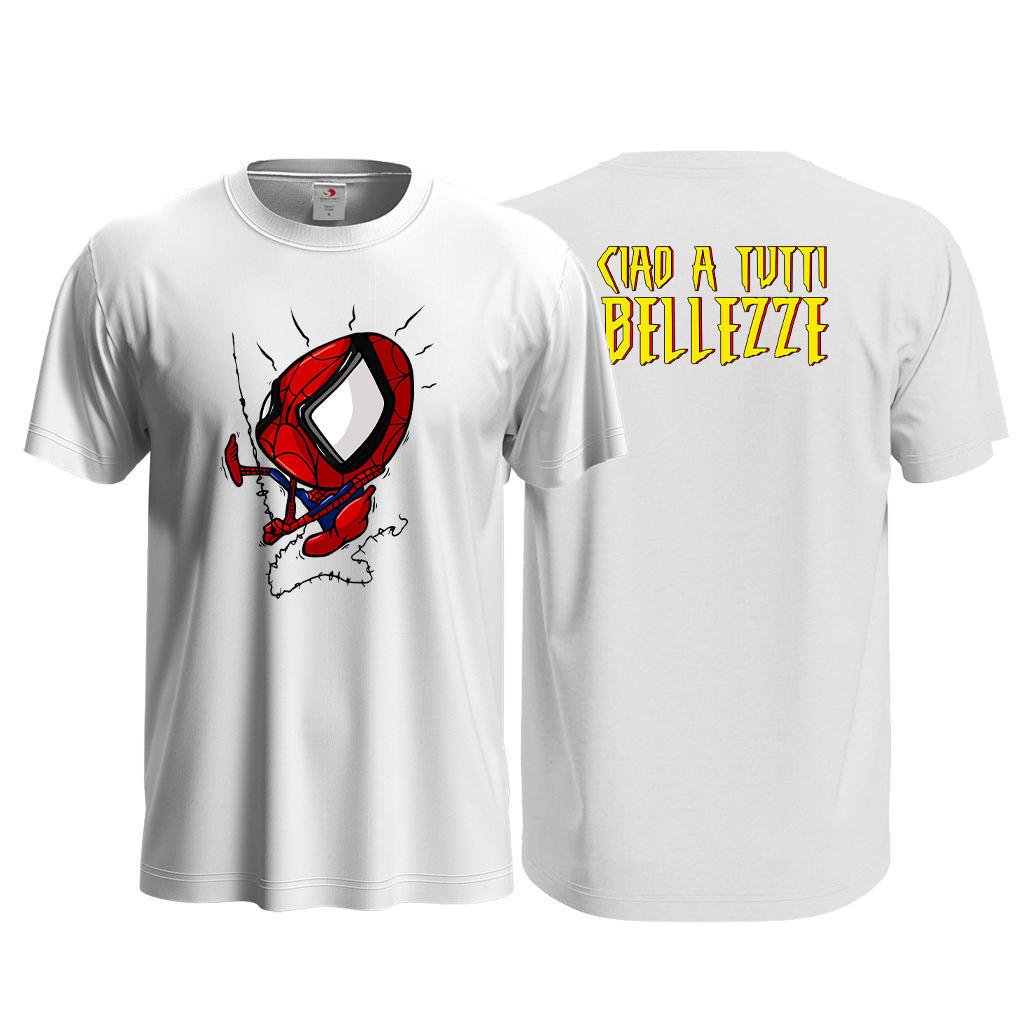 T-SHIRT/FELPA Ciao a Tutti Bellezze - Spiderman