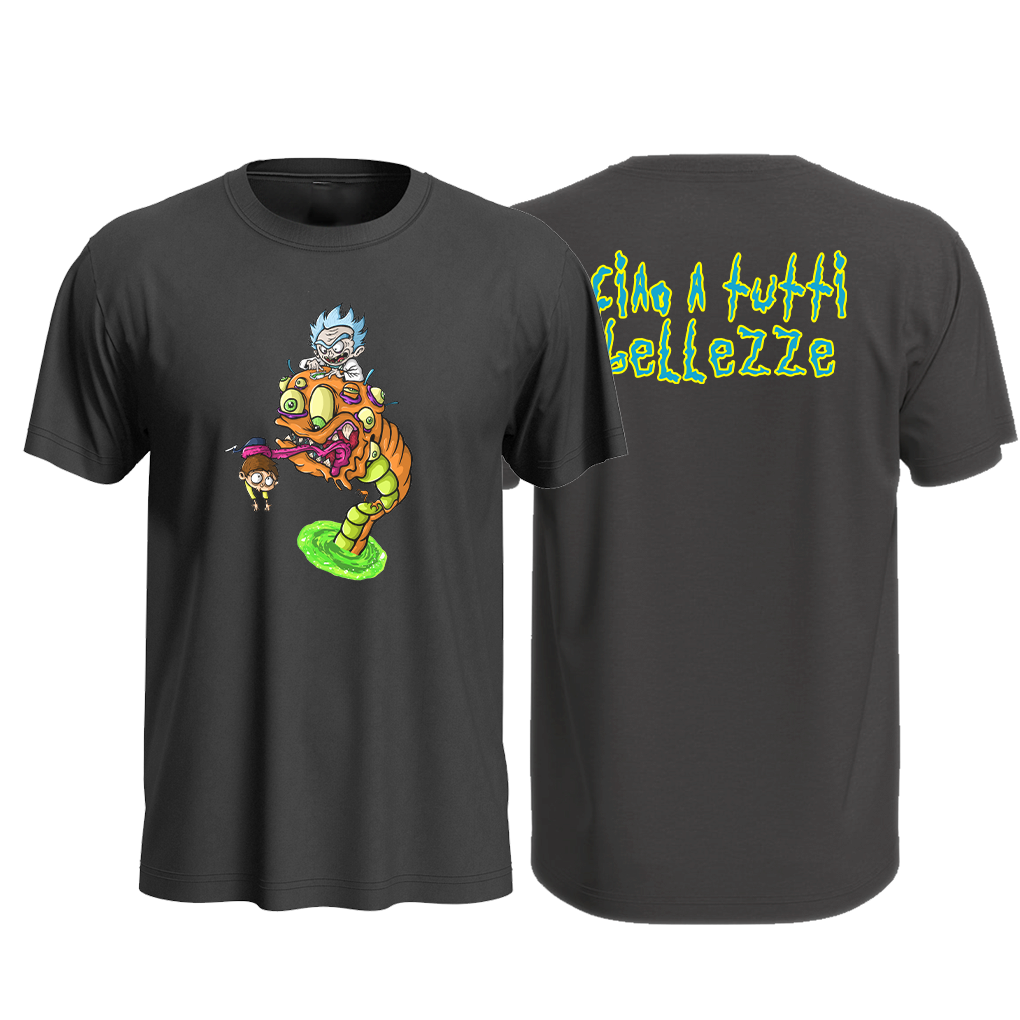 T-SHIRT/FELPA Ciao a Tutti Bellezze -Rick&Morty