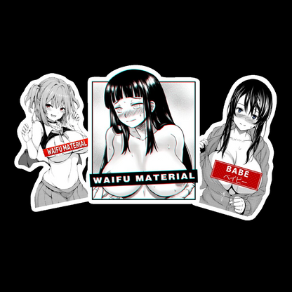 Waifu trio boobs