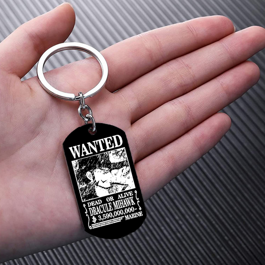 Portachiavi Wanted Drakul Mihawk